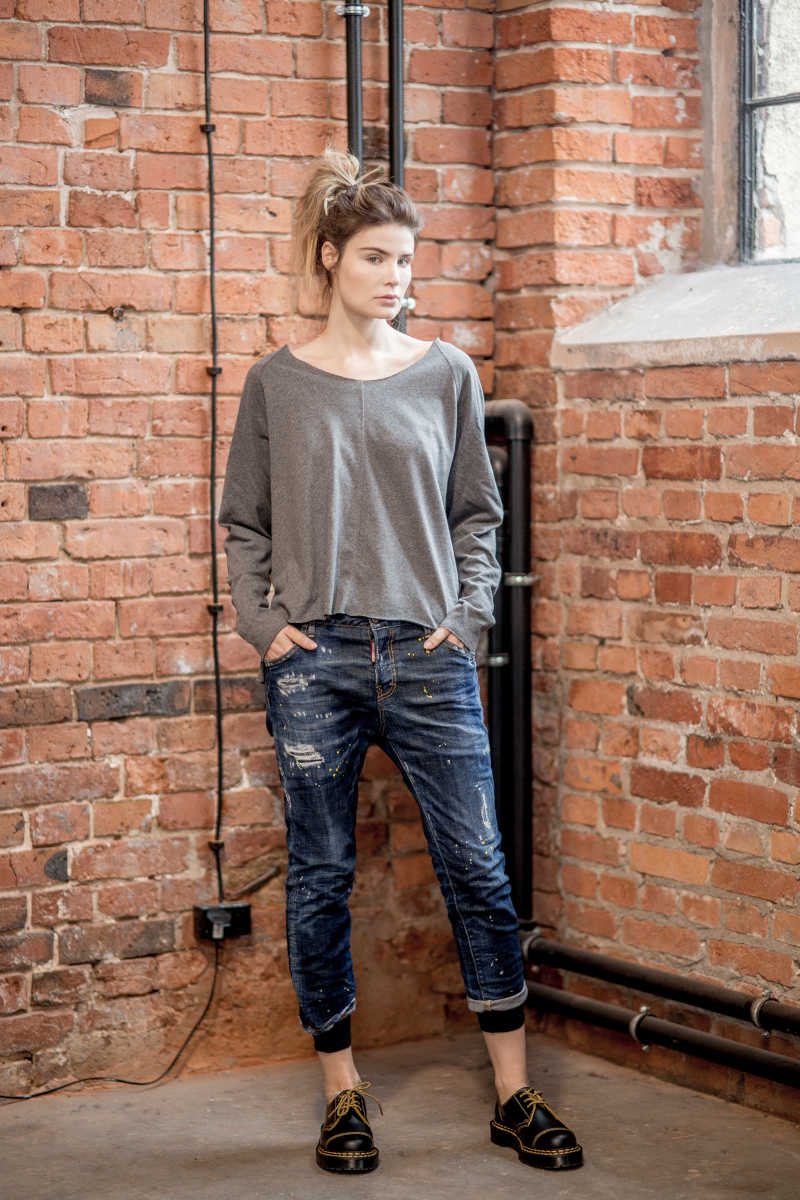 krótka bluzka amsyterdam Gray front _m_ krótka-bluzka-amsyterdam-Gray-przód2