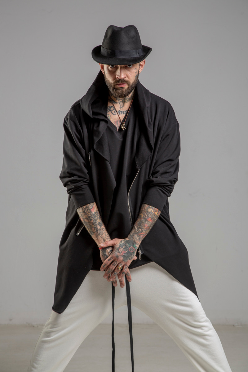 delcane bluza mus TOKYO black him przod 1m delcane bluza mus TOKYO black him przod 1m