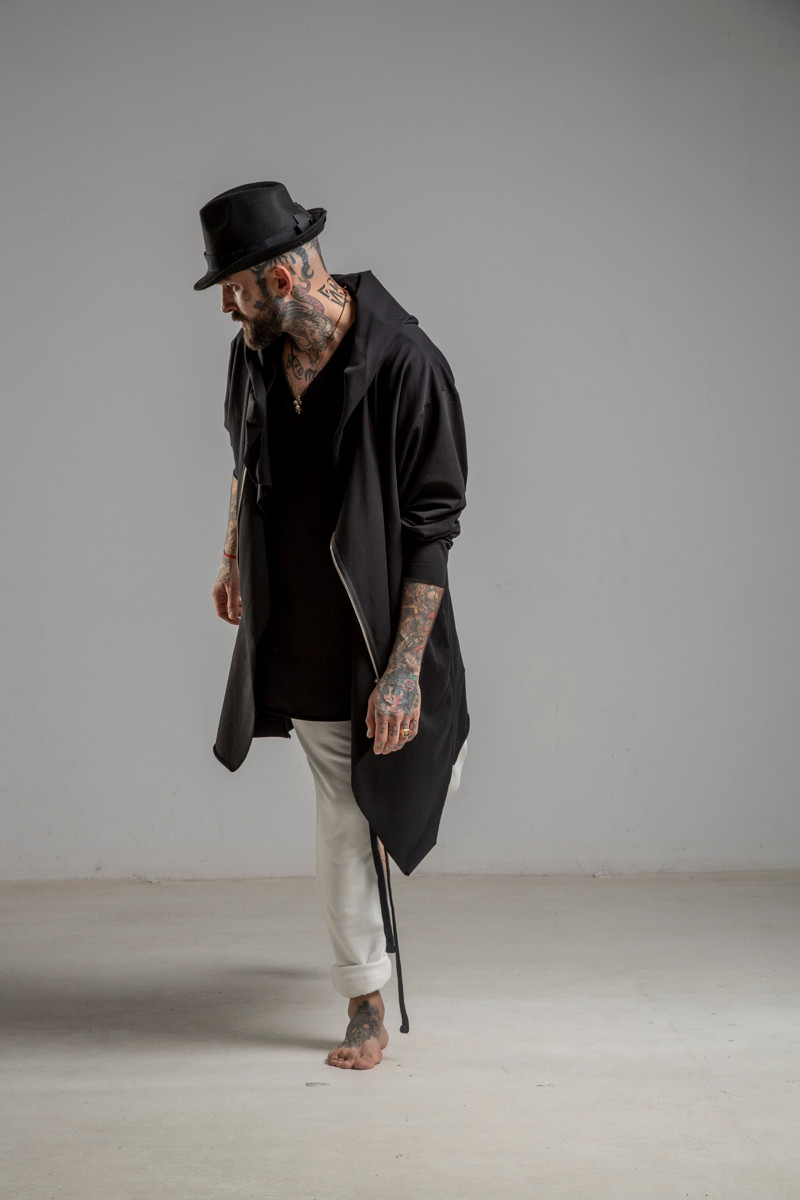 delcane bluza mus TOKYO black him przod 2m delcane bluza mus TOKYO black him przod 2m