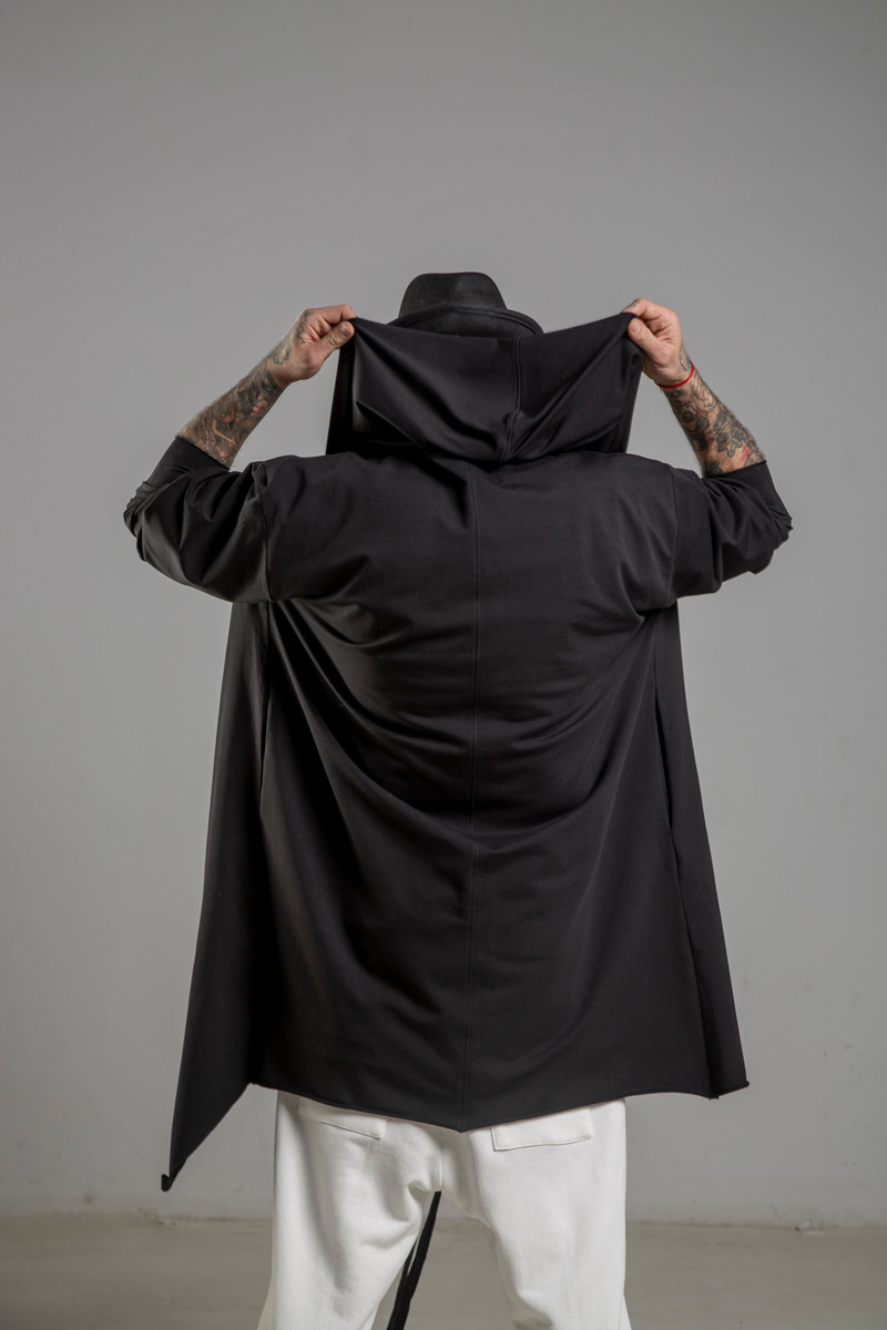 delcane bluza mus TOKYO black him tyl 1m