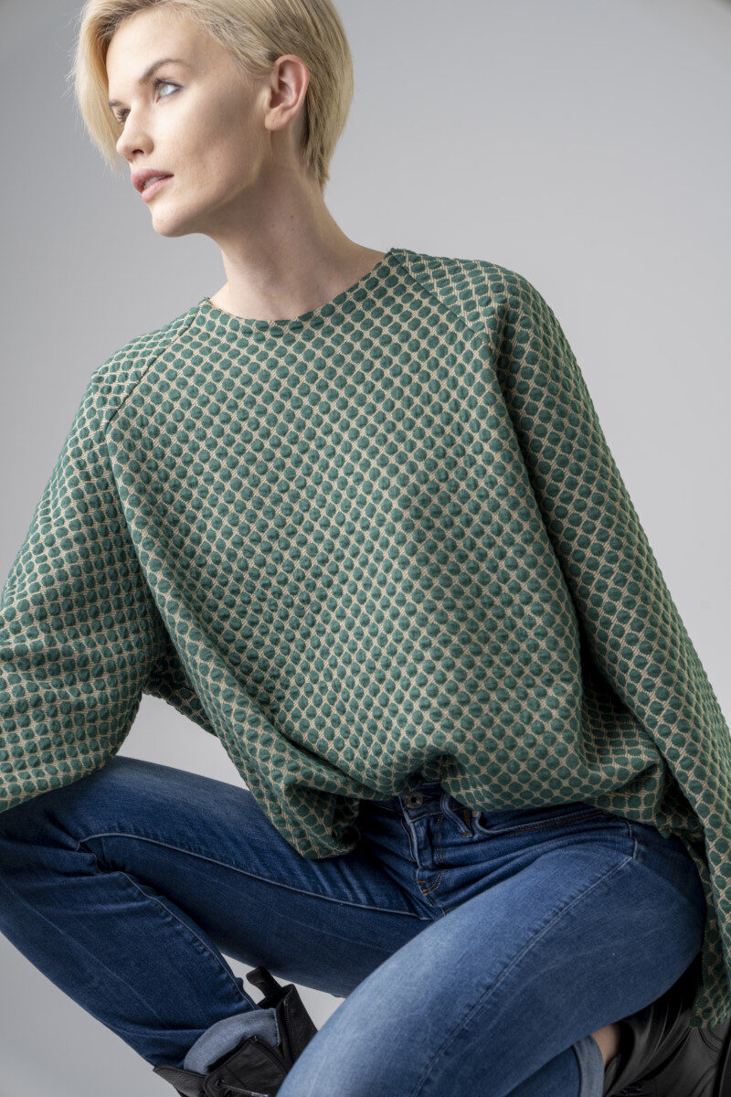 bluza-żakard-wzór-delCane-kolekcja-Paris