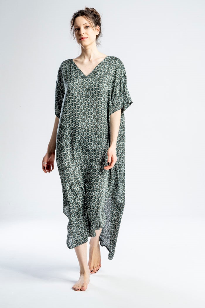 sukienka_kobe_green_delCane_przód_I (2)