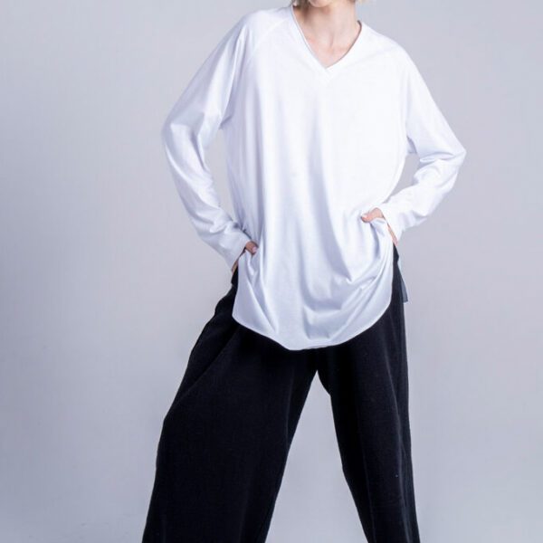 longsleeve-bluzka-biała-kolekcja-kioto-delCane-przód