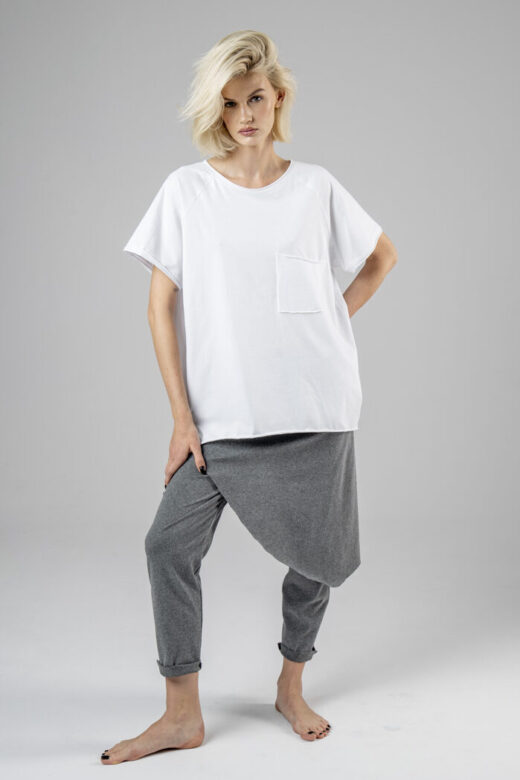 t-shirt-z-bawełny-kolekcja-sakai-delCane-przód