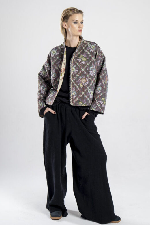 delCane-kolekcja-nikko-kurtka-kimono-żakard-przód