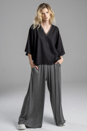 delCane-kolekcja-naha-kimono-bluzka-lniana-czarna
