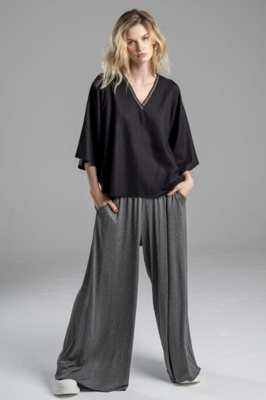delCane-kolekcja-naha-kimono-bluzka-lniana-czarna