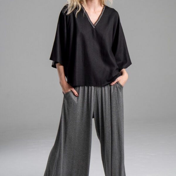 delCane-kolekcja-naha-kimono-bluzka-lniana-czarna