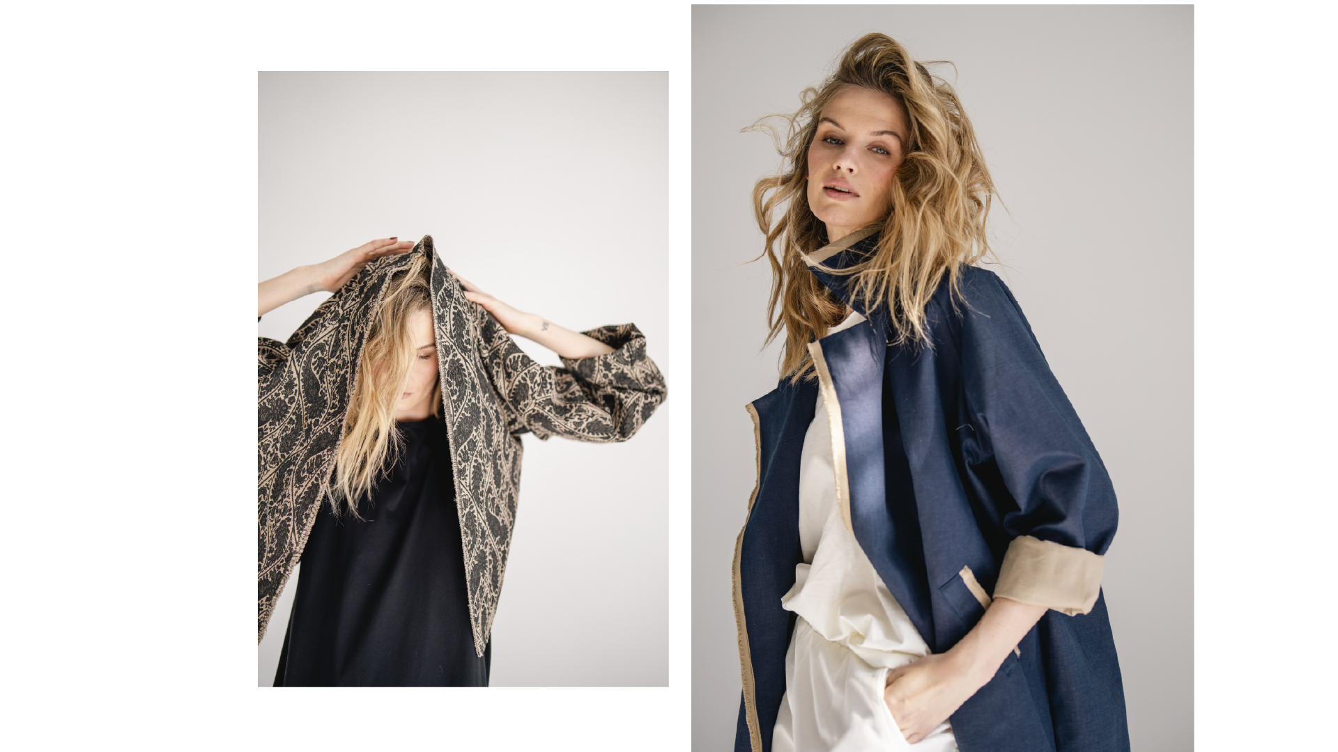 Lookbook kolekcji Noda, stylizacje studyjne, delcane 02