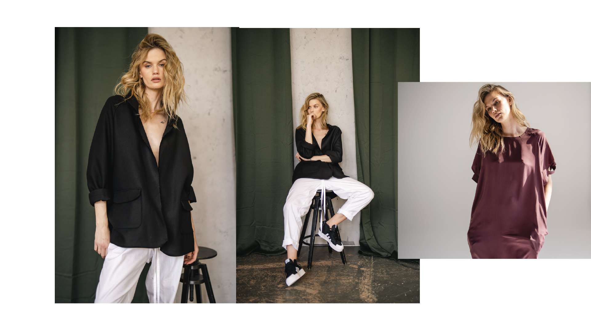 Lookbook kolekcji Noda, stylizacje studyjne, delcane 05